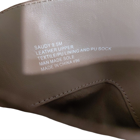 Steve Madden Taupe Suede Over-the-Knee Boots Size 9.5 - Picture 10 of 13